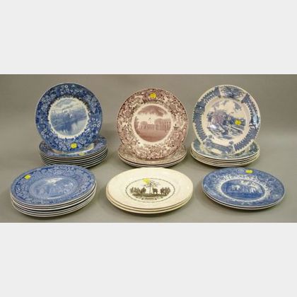 Twenty-nine Wedgwood Collector's Plates