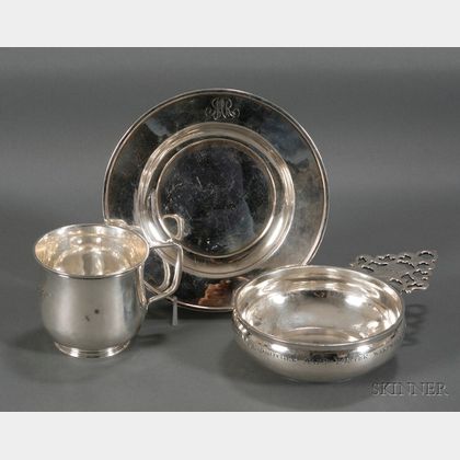 Arthur Stone Mug, Porringer, and Plate