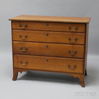 Federal Inlaid Cherry Chest of Drawers