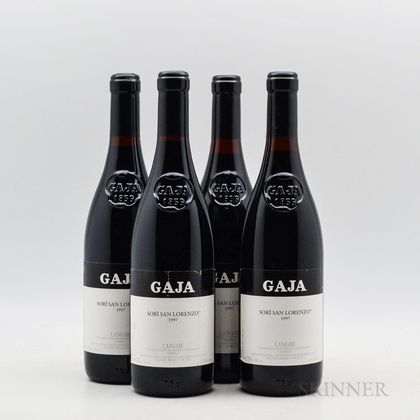 Gaja Sori San Lorenzo 1997, 4 bottles 