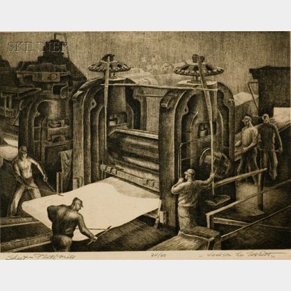 Jackson Lee Nesbitt (American, b. 1913) Sheet and Plate Mill
