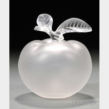 Lalique Apple Perfume Vessel