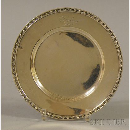 Small Towle Sterling Silver Bread Plate