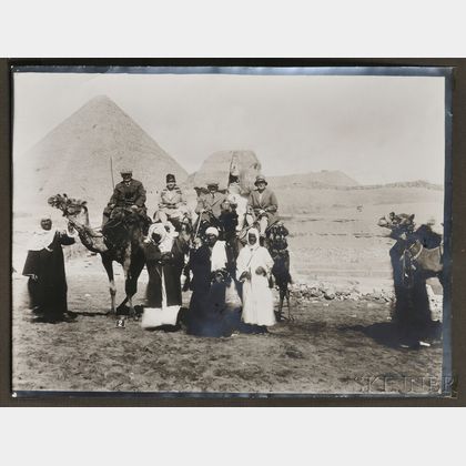 Photo Album, Norway, Pompeii, Capri, Bethlehem, and Egypt, c. 1920.
