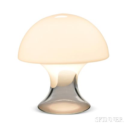 Gino Vistosi (d. 1980) Mushroom Table Lamp 