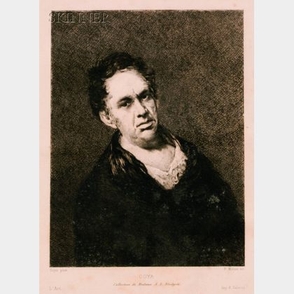Felix Augustin Milius, engraver (French, 1843-1894),After Francisco de Goya (Spanish, 1746-1828) Goya