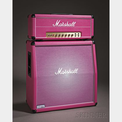 English Amplifier, Marshall Amplification plc, Bletchley, 2010, Pinkburst 1959 Super