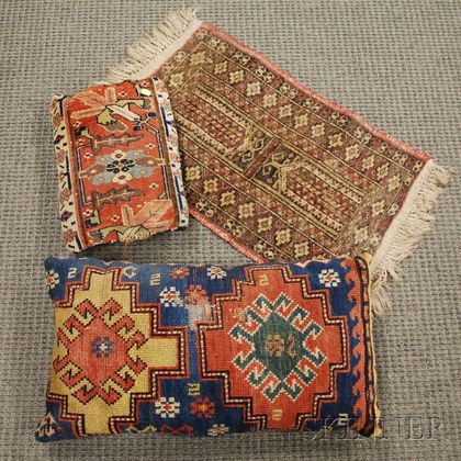 Three Oriental Rug Items