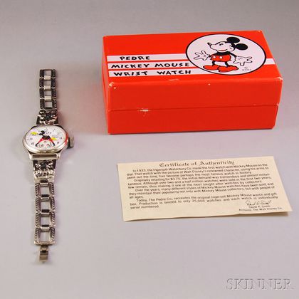 Pedre Limited Edition Mickey Mouse Wristwatch