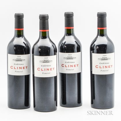 Chateau Clinet 2009, 4 bottles 
