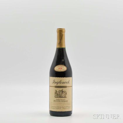 Inglenook Petit Syrah 1974, 1 bottle 