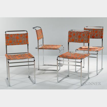 Four Modernist Dining Chairs 