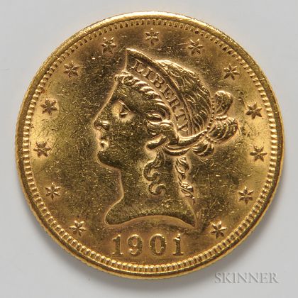 1901-S $10 Liberty Head Gold Coin