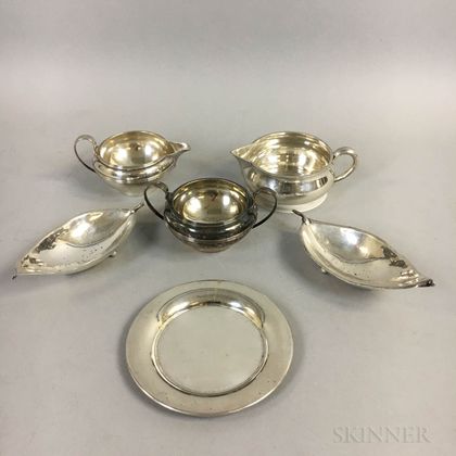 Group of Sterling Silver Tableware