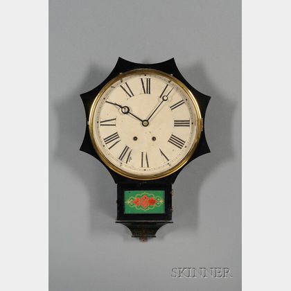Iron-Front Wall Clock by the Terry Clock Company