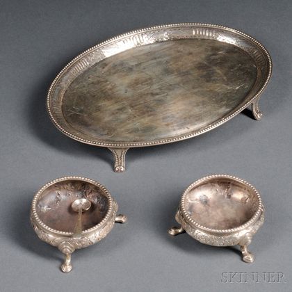 Group of Assorted English Silver Items