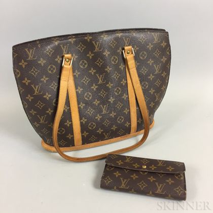 Louis Vuitton Babylone Shoulder Bag and Louis Vuitton Wallet