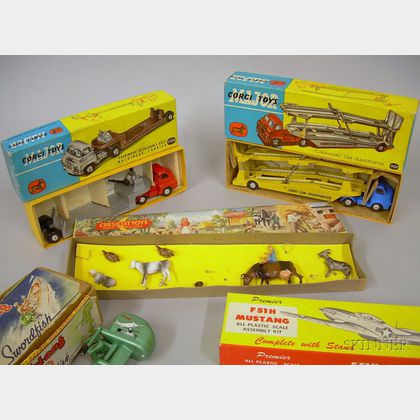 Five Boxed Toys