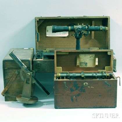 Three Surveyor's Instruments