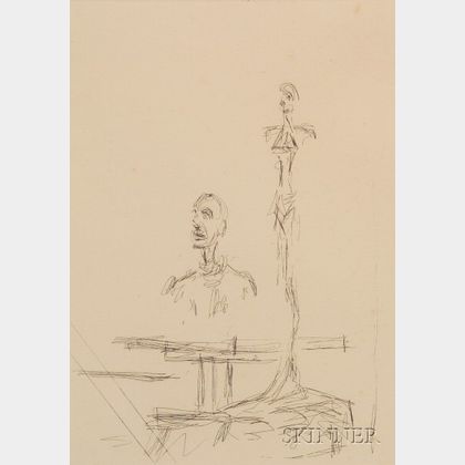 Sold at auction Alberto Giacometti (Swiss, 1901-1966) The Search ...