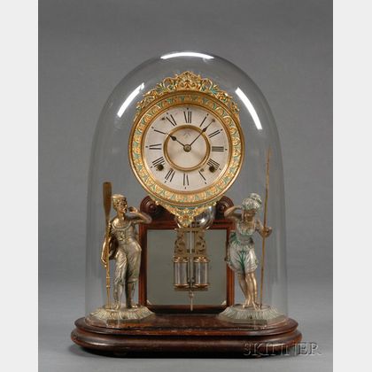 Ansonia "Crystal Palace No. 1 Extra" Mantel Clock