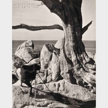 Willard Van Dyke (American, 1906-1986) Edward Weston at Work, Point Lobos