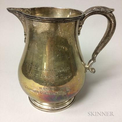 Gorham Sterling Silver President's Cup Trophy Pitcher