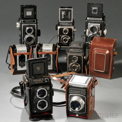 Yashica Mat-124 G and Other TLR Cameras