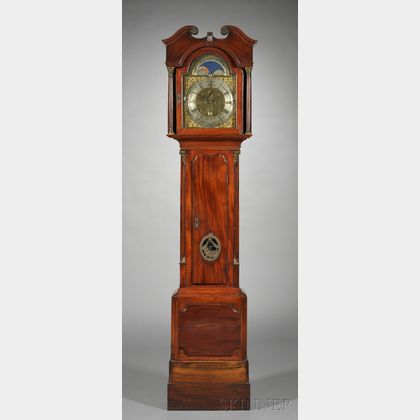 George III Mahogany Tallcase Clock