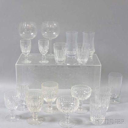 Approximately Fifty-nine Pieces of Waterford Crystal Stemware. Estimate $300-500