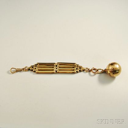 14kt Gold Watch Fob