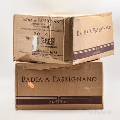 Antinori Badia a Passignano Chianti Classico Gran Selezione 2013, 12 bottles (2 x oc) 