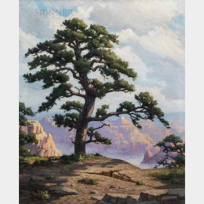Frank Convers Mathewson (American, 1862-1941) Morning, Grand Canyon
