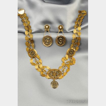 Empire 18kt Gold Necklace