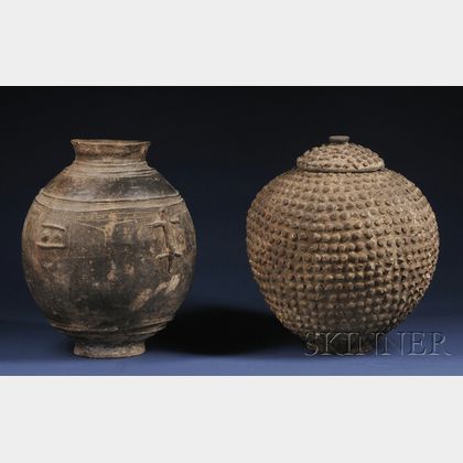 Two Large African Pottery Vessels