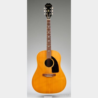American Guitar, Epiphone, Kalamazoo, 1969, Model FT-79NT, "Texan,"