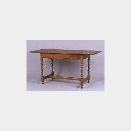 Wallace Nutting William and Mary Style Maple and Pine Tavern Table