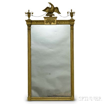 Federal Carved and Gilt Mirror