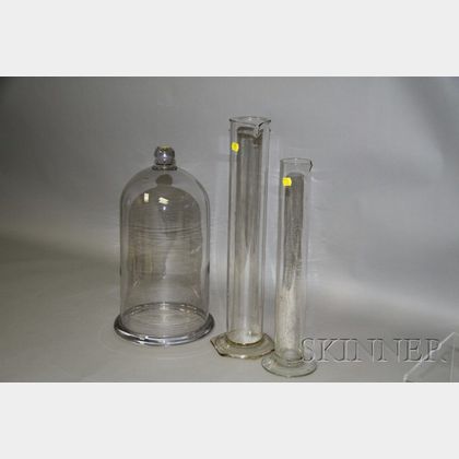 Three Glassware Science Lab Items