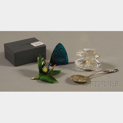 Four Small Collectible and Decorative Items