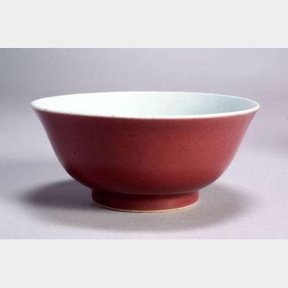 Copper Red Bowl