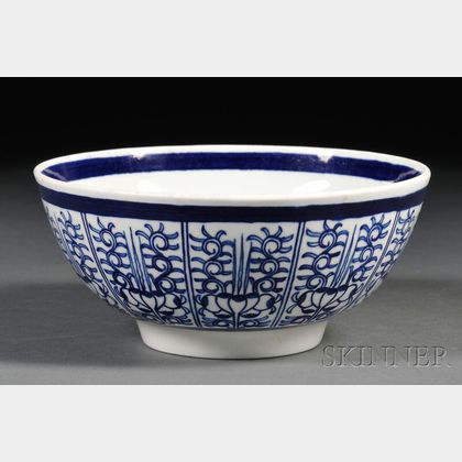 Dr. Wall Period Worcester Porcelain Bowl