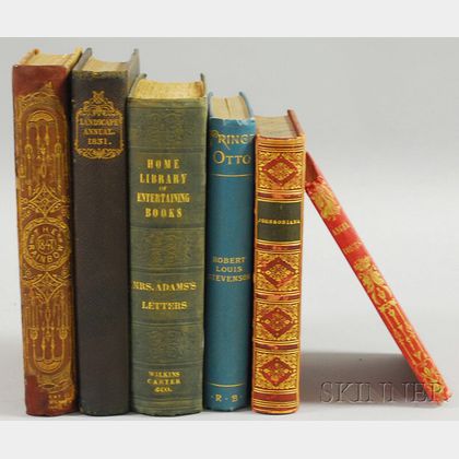 Literature, 19th Century, Six Volumes. 