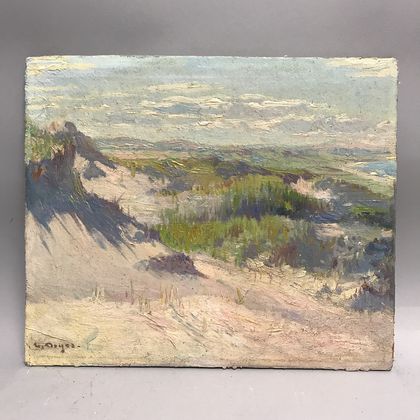 George Loftus Noyes (American/Canadian, 1864-1954) Dunes and Grasses