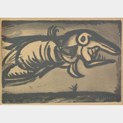 Georges Rouault (French, 1871-1958) The Sea Monster
