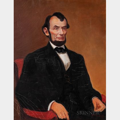 Nicholas Vasilieff (American/Russian, 1892-1970) Abraham Lincoln