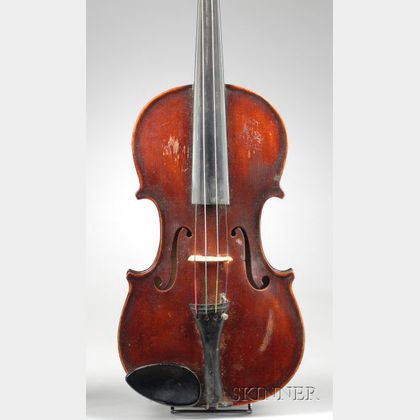 American Violin, J.P. Giroux, Waterville, 1909