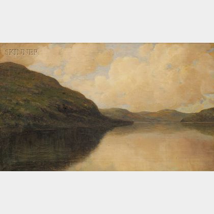 Bryant Chapin (American, 1859-1927) Pond View