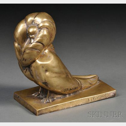 Art Deco L. Fontinelle Bird