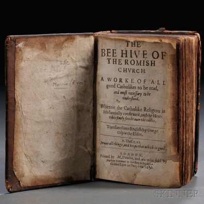 Marnix van St. Aldegonde, Philips van (1538-1598) The Bee Hive of the Romish Church